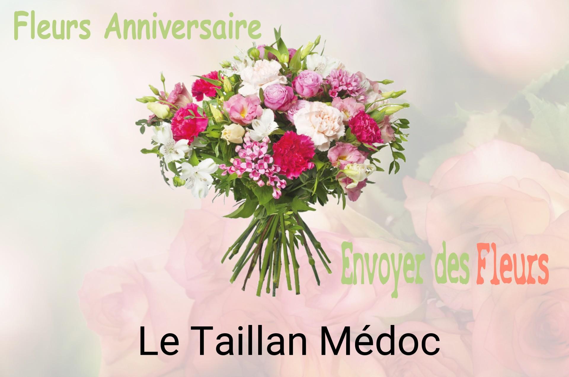 Bouquet de fleurs d’anniversaire livré à Le Taillan-Médoc