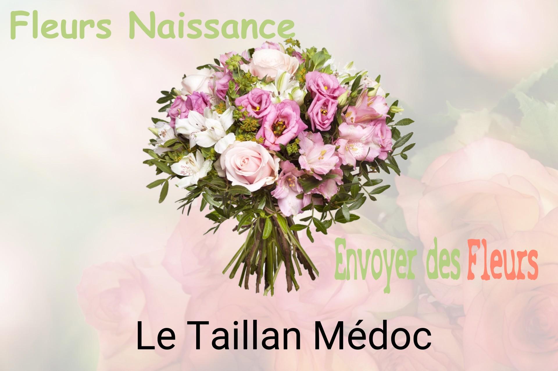 Bouquet de fleurs de naissance livré à Le Taillan-Médoc