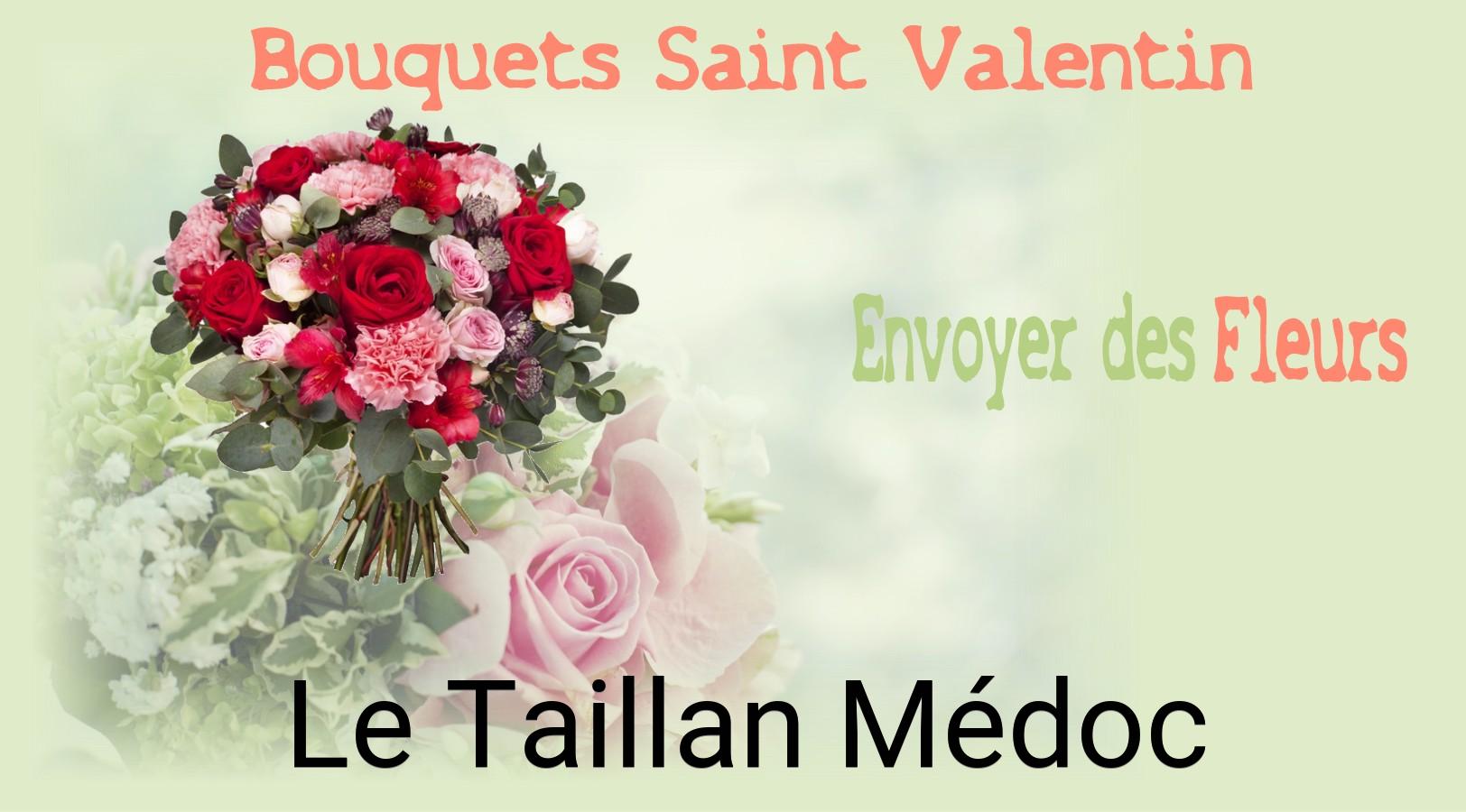 Roses de Saint-Valentin livrées à Le Taillan-Médoc